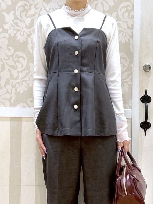 望 愛さんの「grove｜【カセット服】主役級キャミビスチェ」を使ったコーディネート