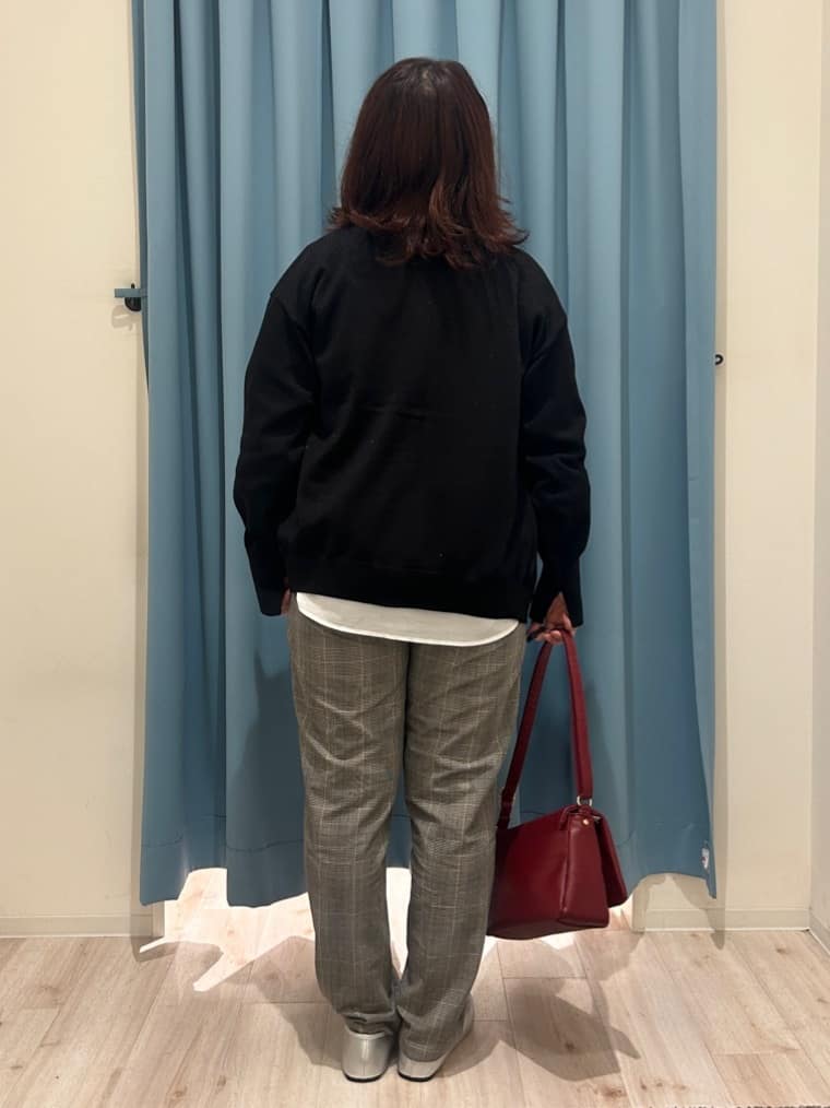 くーさんの「SHOO･LA･RUE｜【S-LL/洗濯後しわになりにくい/吸水速乾/UV】大人フェミニンな装いに 襟フリルブラウス」を使ったコーディネート