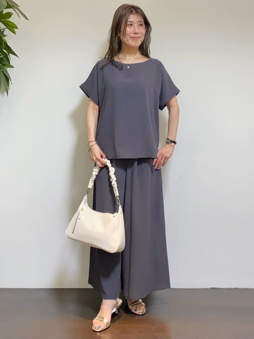 tomoさんの「UNTITLED｜【ステンレス】レイヤードチェーンネックレス」を使ったコーディネート