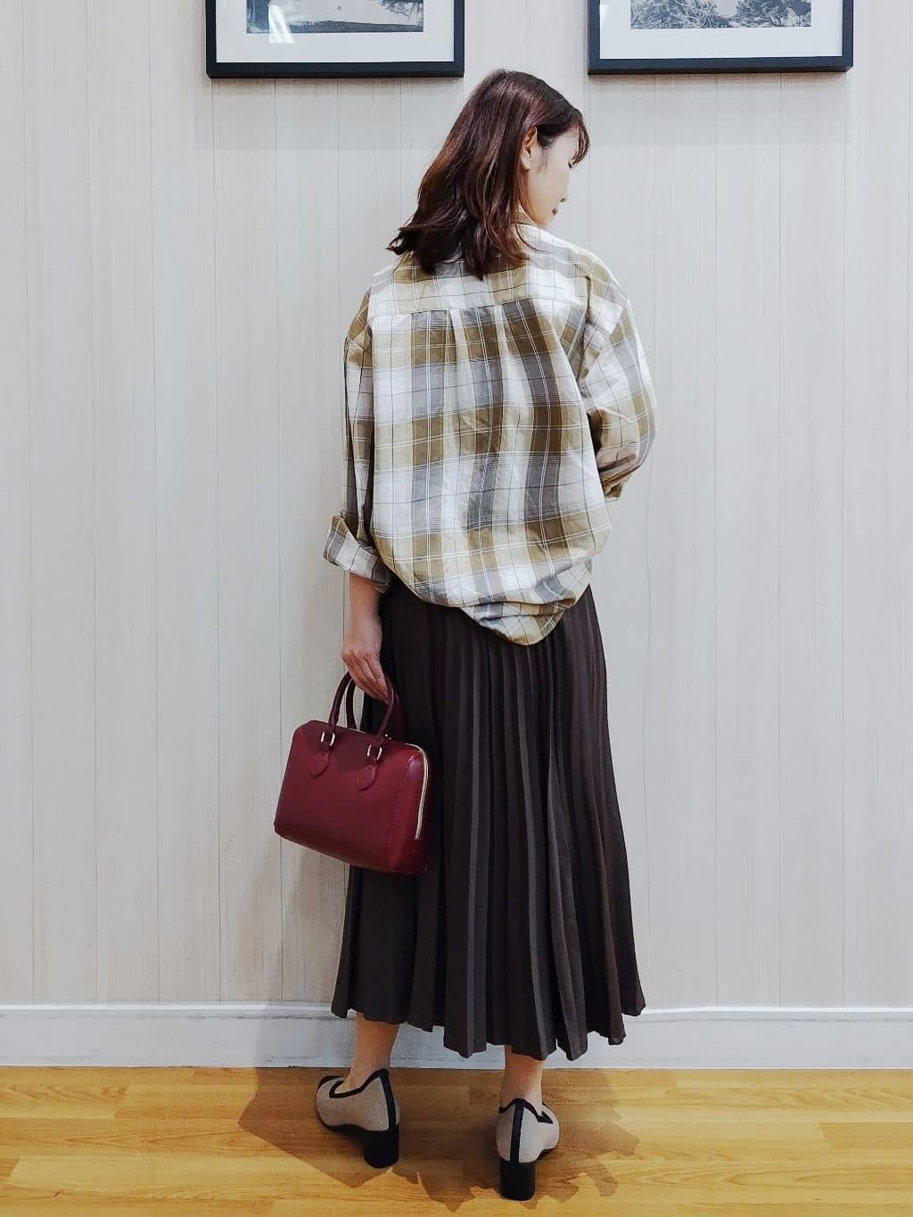 yseさんの「SHOO･LA･RUE｜ニットヒールパンプス」を使ったコーディネート