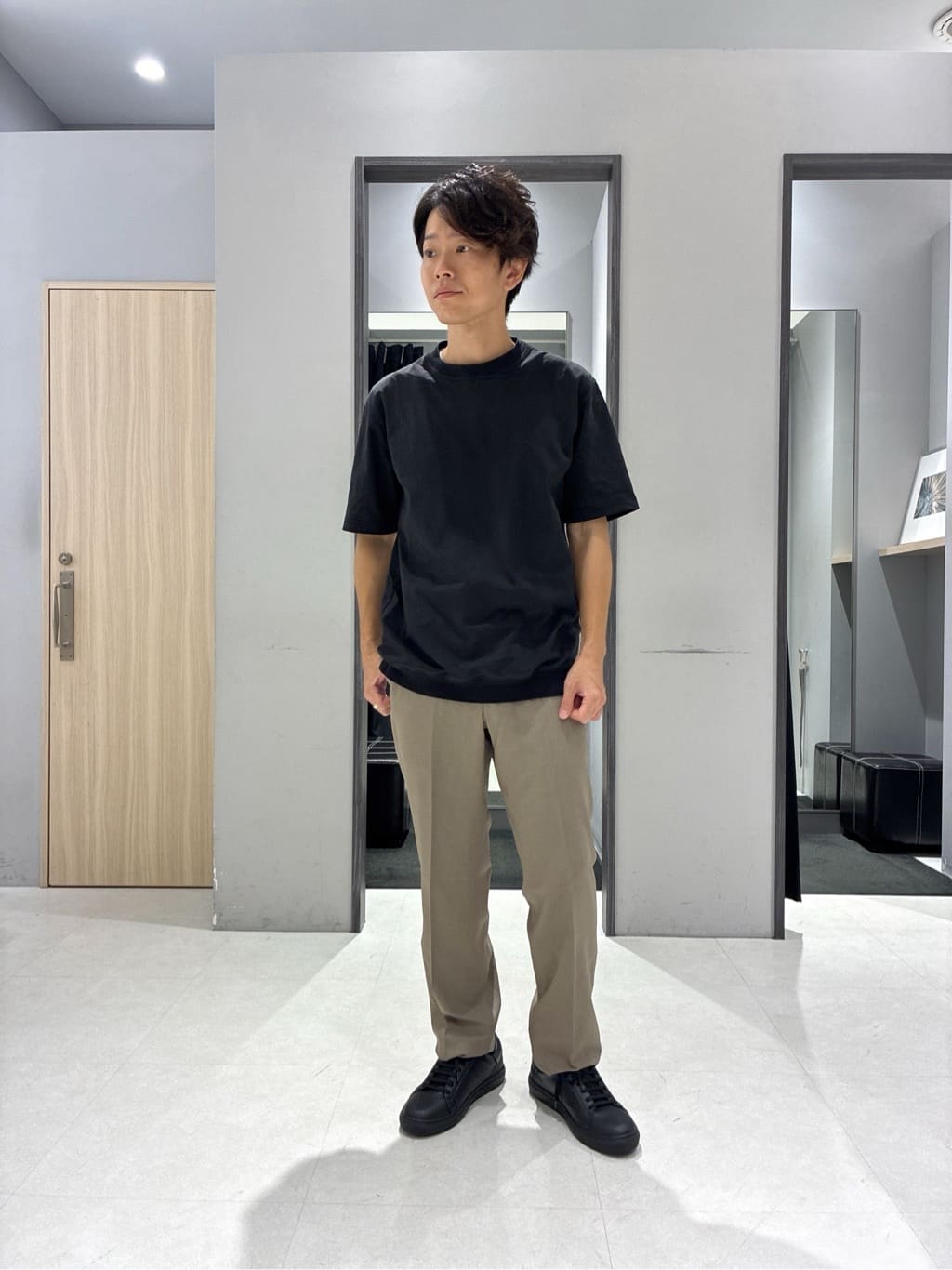 わいずみさんの「TAKEO KIKUCHI｜【COOL CITY WEAR】アーバンクール ジャケット /接触冷感・吸水速乾」を使ったコーディネート