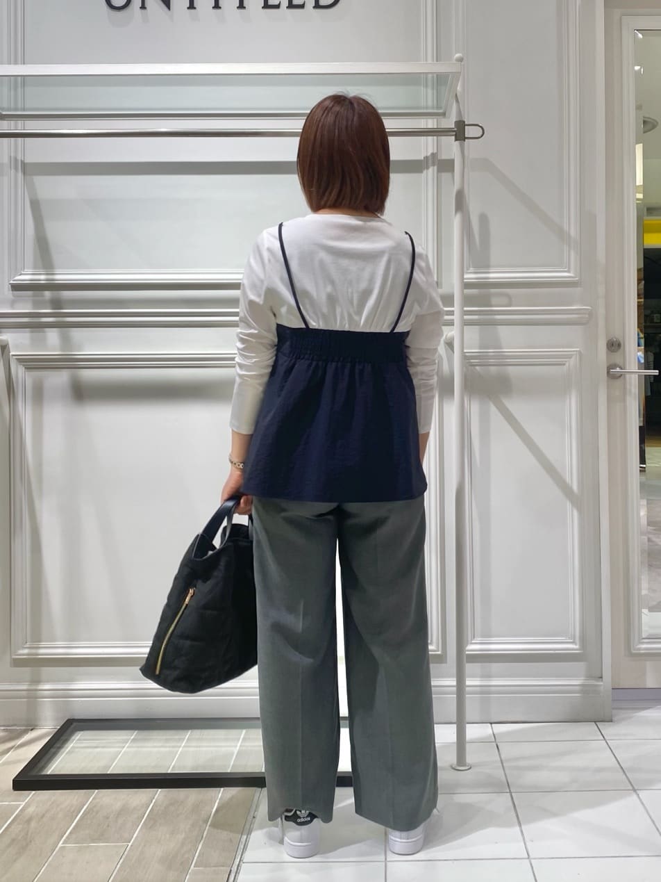 AKKOさんの「UNTITLED｜【洗える/ゆったりシルエット】ビスチェドッキング　プルオーバー」を使ったコーディネート