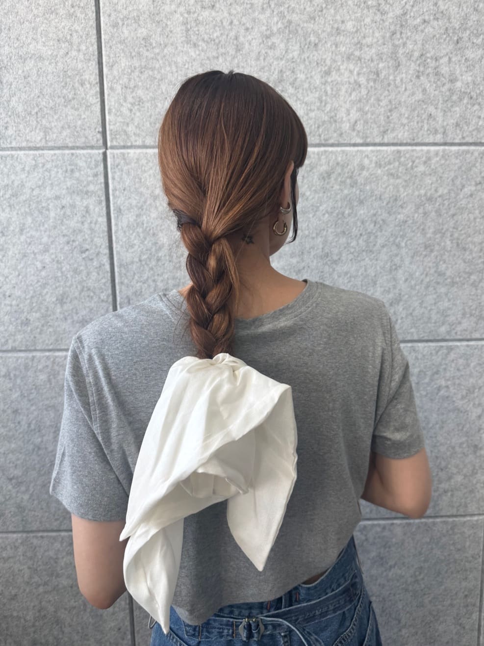 designer yukaさんの「CODE A｜drawstring crop tee」を使ったコーディネート