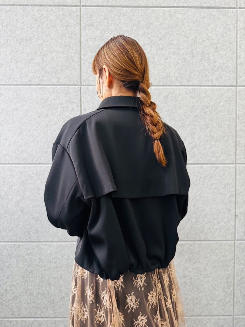 designer yukaさんの「CODE A｜sensual lace flow dress」を使ったコーディネート