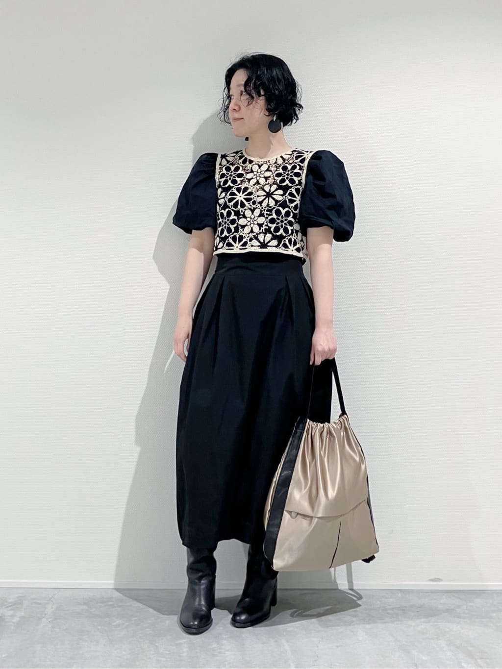 Cさんの「HIROKO HAYASHI｜LUINI SATINE（ルイーニ サティーネ）2wayナップサック」を使ったコーディネート