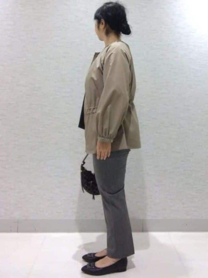 sakoさんの「Reflect｜【パンツにもスカートにも合わせやすい◎】ライティブルゾン」を使ったコーディネート