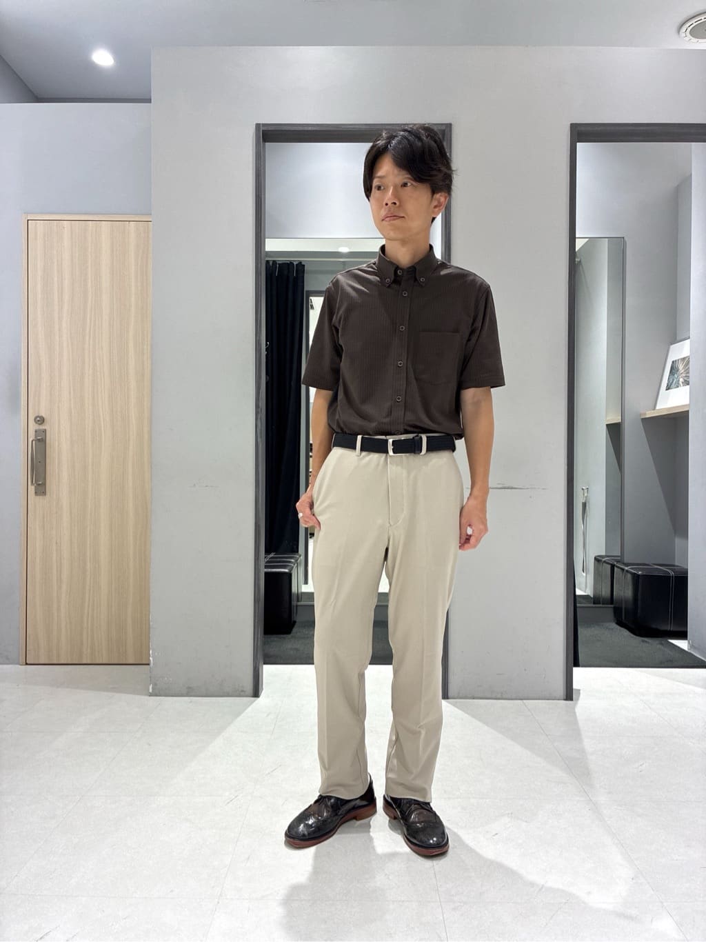 わいずみさんの「TAKEO KIKUCHI｜【COOL CITY WEAR】アーバンクール ジャケット /接触冷感・吸水速乾」を使ったコーディネート