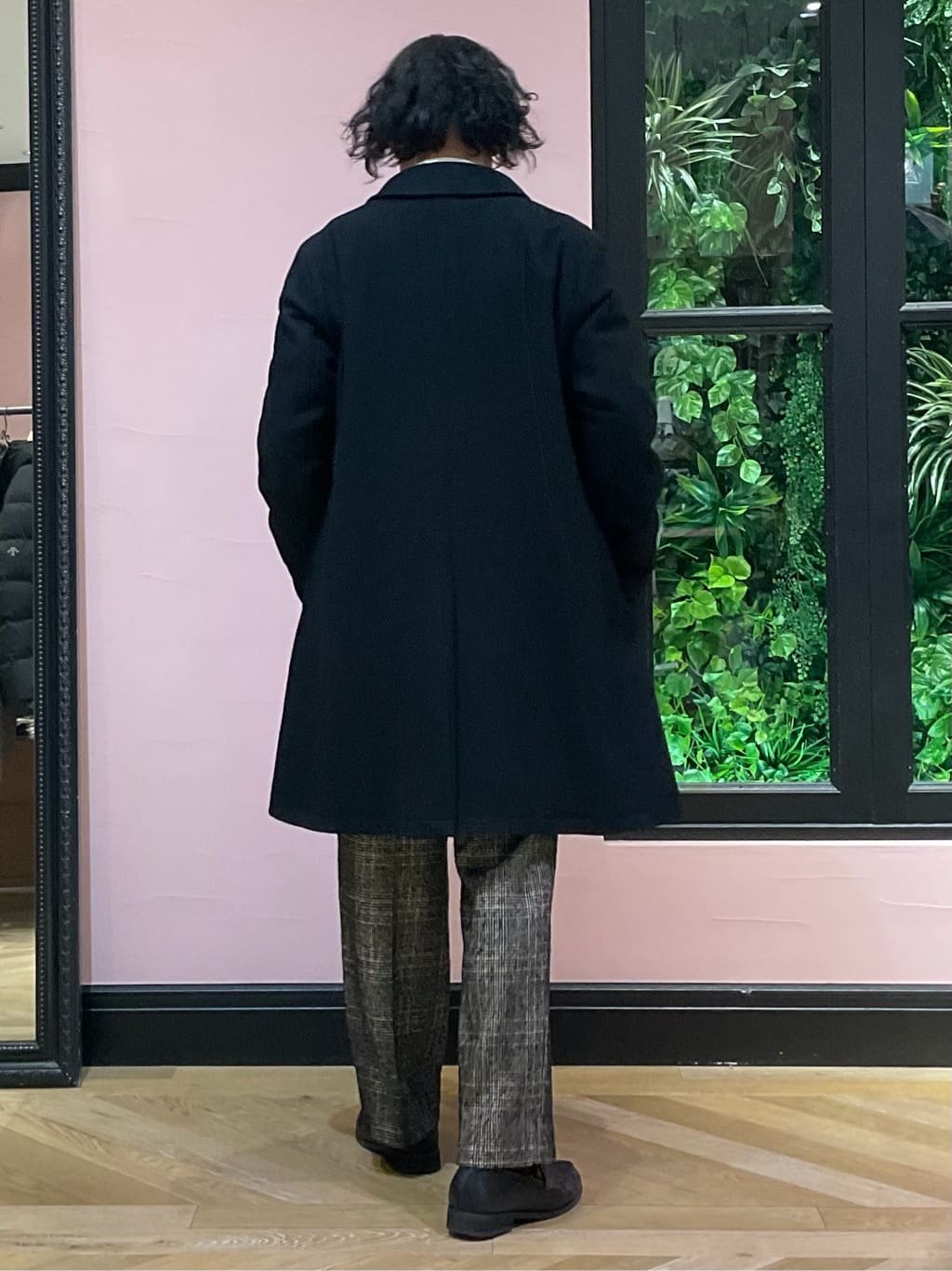 Nagaseさんの「DRESSTERIOR｜◆【セットアップ可】ループグレンチェック ワイドパンツ」を使ったコーディネート