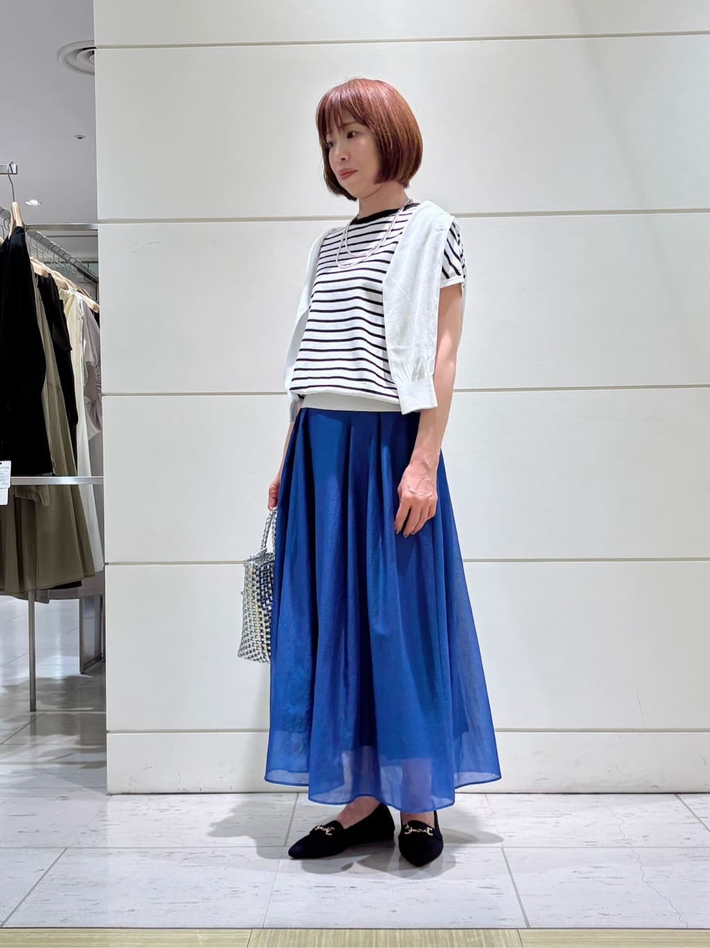 Satoさんの「UNTITLED｜◆【11色展開/コットン100/アンサンブル可能】クルーカーディガン」を使ったコーディネート
