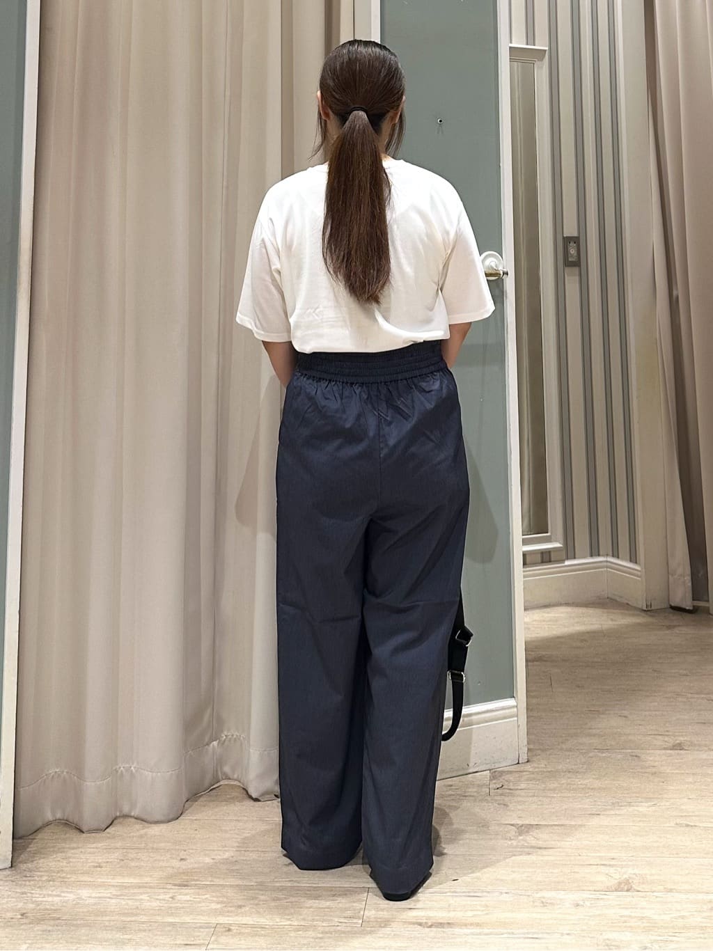 Ririさんの「grove｜【2WAY】ハイパーストレッチストラップパンツ」を使ったコーディネート