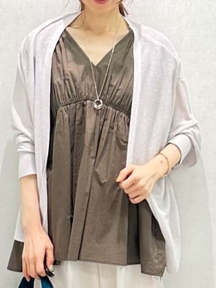 Miwaさんの「UNTITLED｜【古畑星夏さん着用/スクエアインナー】コットンタンクトップ」を使ったコーディネート