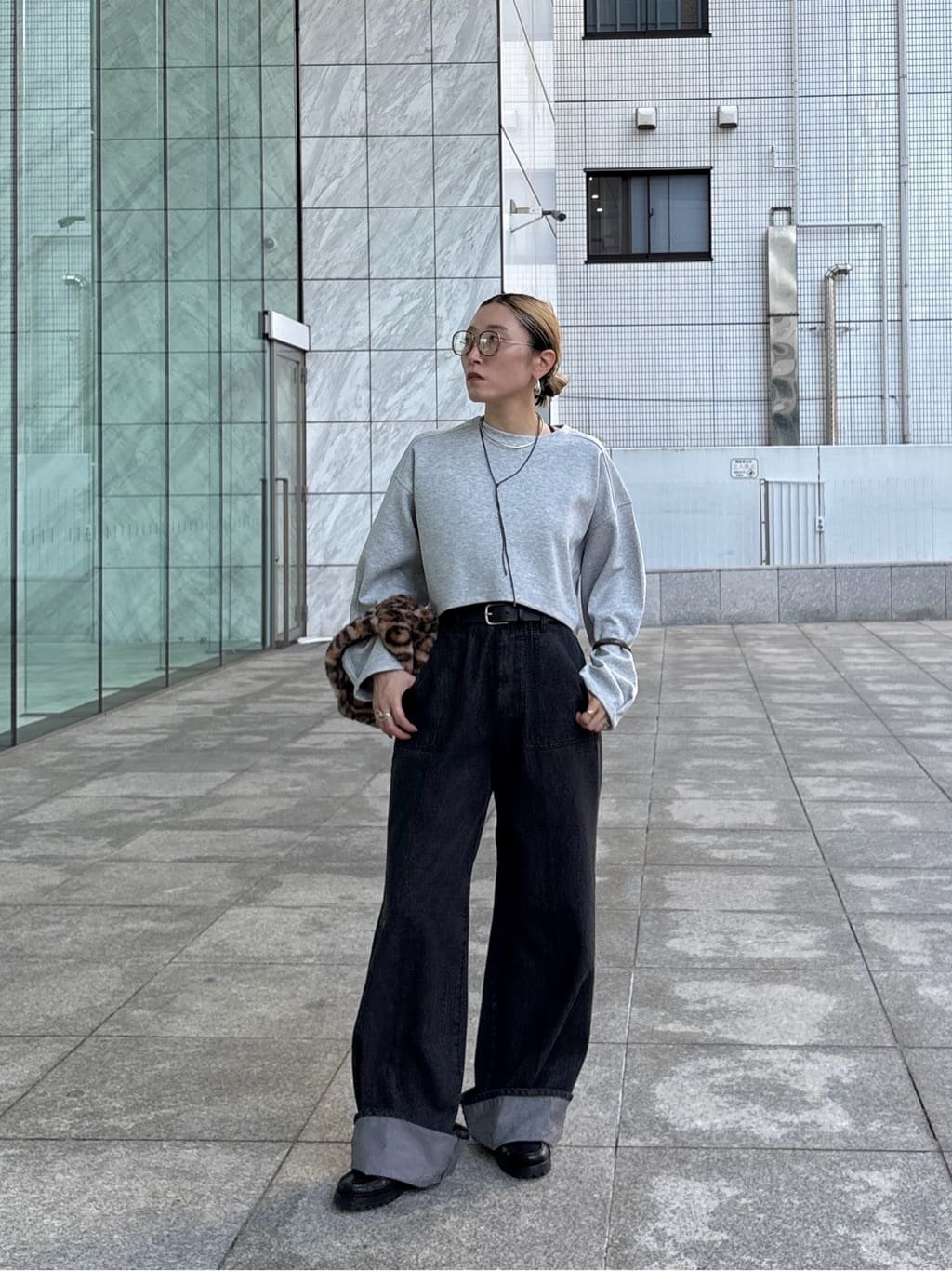 kotakiさんの「INDIVI｜ロールアップデニム」を使ったコーディネート