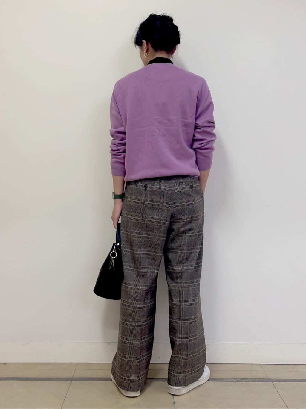 Harukaさんの「DRESSTERIOR｜◆【洗える/7色展開】ウォッシャブルコットンカシミヤニット」を使ったコーディネート