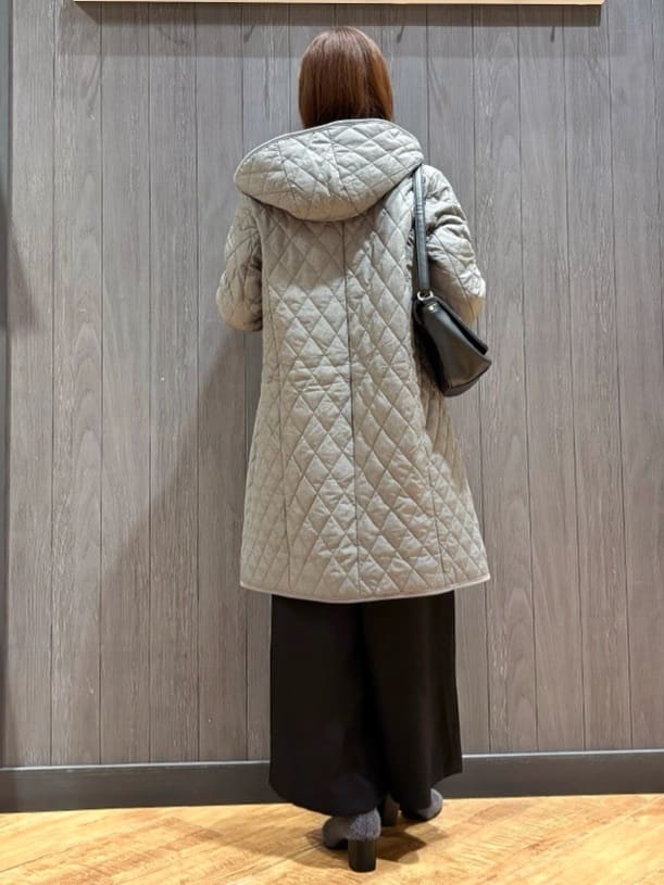 meiさんの「SHOO･LA･RUE｜【S-LL】キャンディースリーブが女性らしい マルチストライプブラウス」を使ったコーディネート