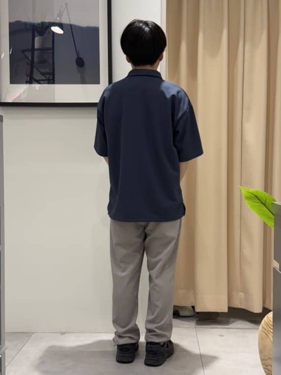 はさんの「THE SHOP TK｜ドライタッチカノコポロシャツ 洗濯機OK」を使ったコーディネート
