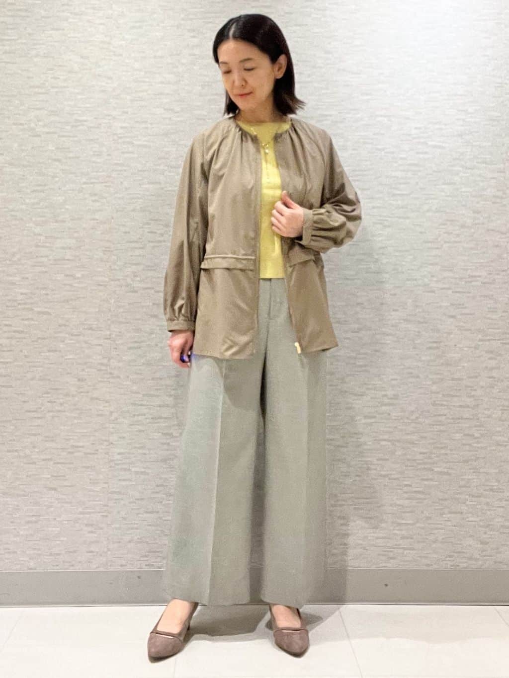 marikoさんの「Reflect｜【パンツにもスカートにも合わせやすい◎】ライティブルゾン」を使ったコーディネート