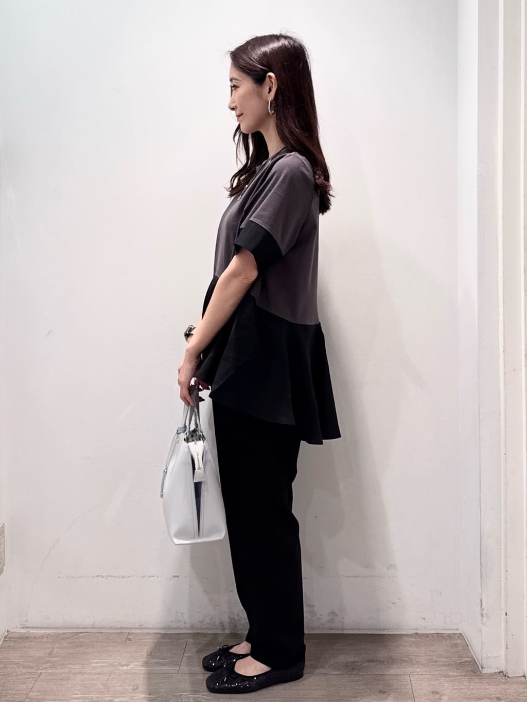 yuicciさんの「OPAQUE.CLIP｜《美人百花掲載》名品フラットバレエシューズ」を使ったコーディネート