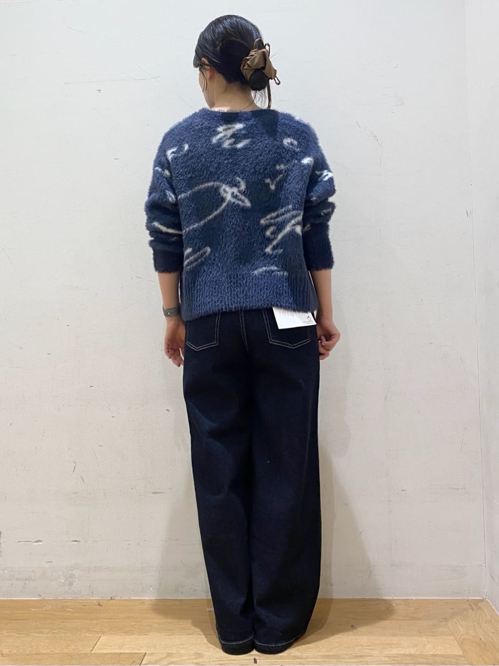 みなみさんの「OPAQUE.CLIP｜アート柄シャギーニット【洗濯機OK】」を使ったコーディネート