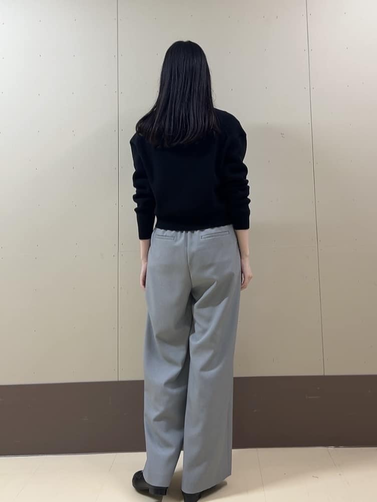 sechiさんの「UNTITLED｜【ゆったりサイズ／着丈短め】ジップニットカーディガン」を使ったコーディネート