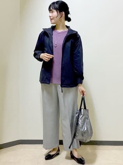  beni_gingerさんの「Reflect｜【ライトアウター／キレイ見え／気軽な羽織に◎】スポーティライトアウター」を使ったコーディネート