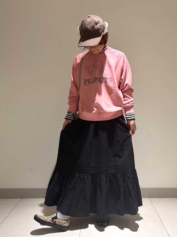 Haruさんの「Dessin｜【洗える】リブタートルネックニット」を使ったコーディネート