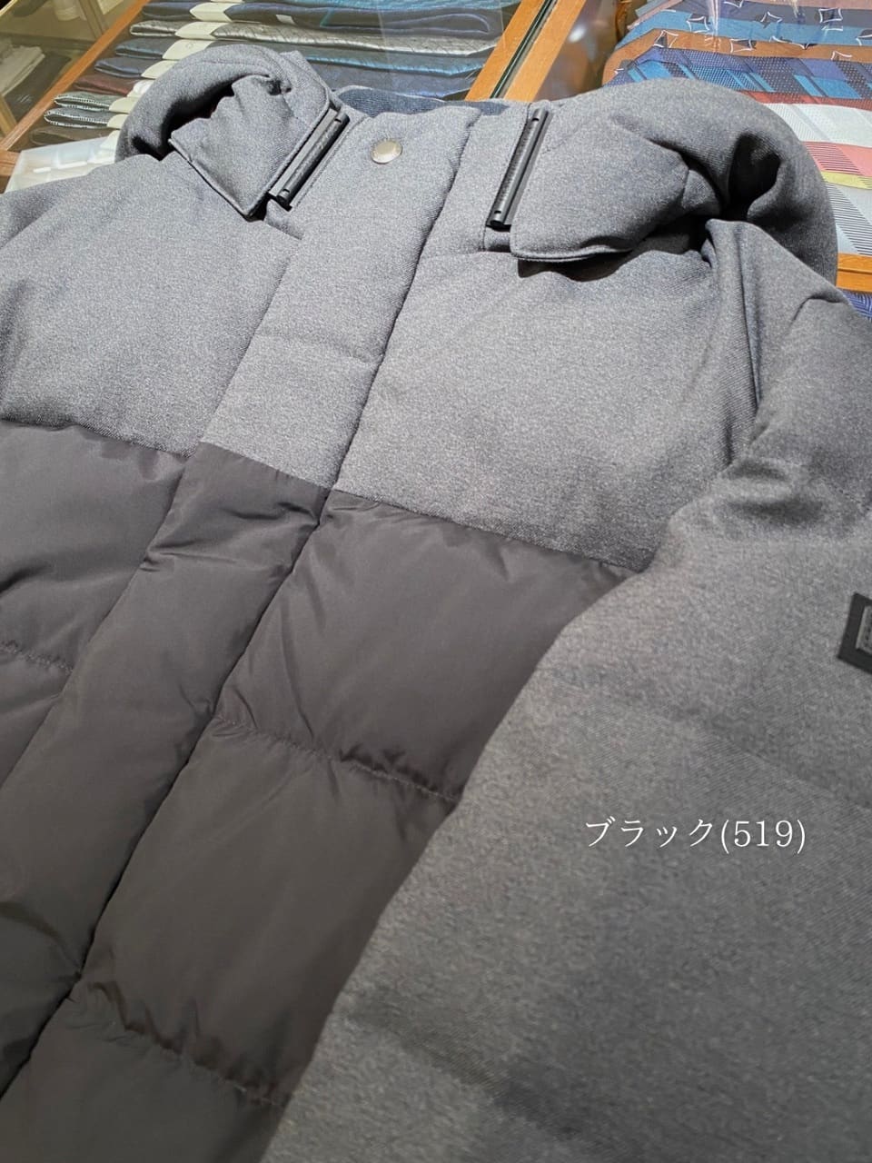 小南大和さんの「TAKEO KIKUCHI｜カラーコンビ ダウンブルゾン」を使ったコーディネート