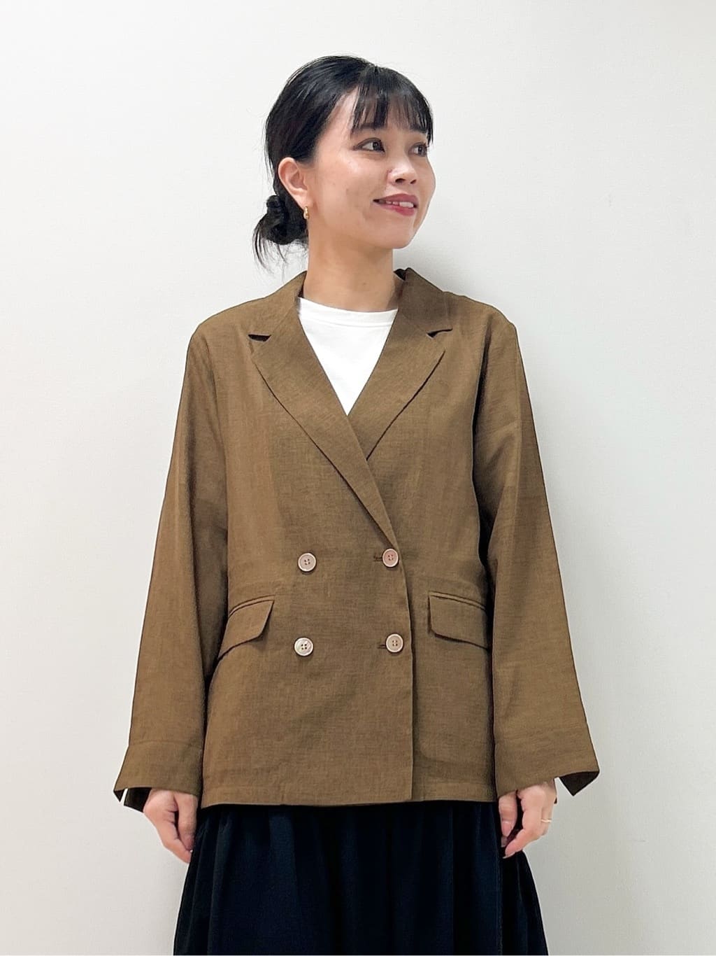 Kaiさんの「Dessin｜【洗える】チュール刺繍Tシャツ」を使ったコーディネート