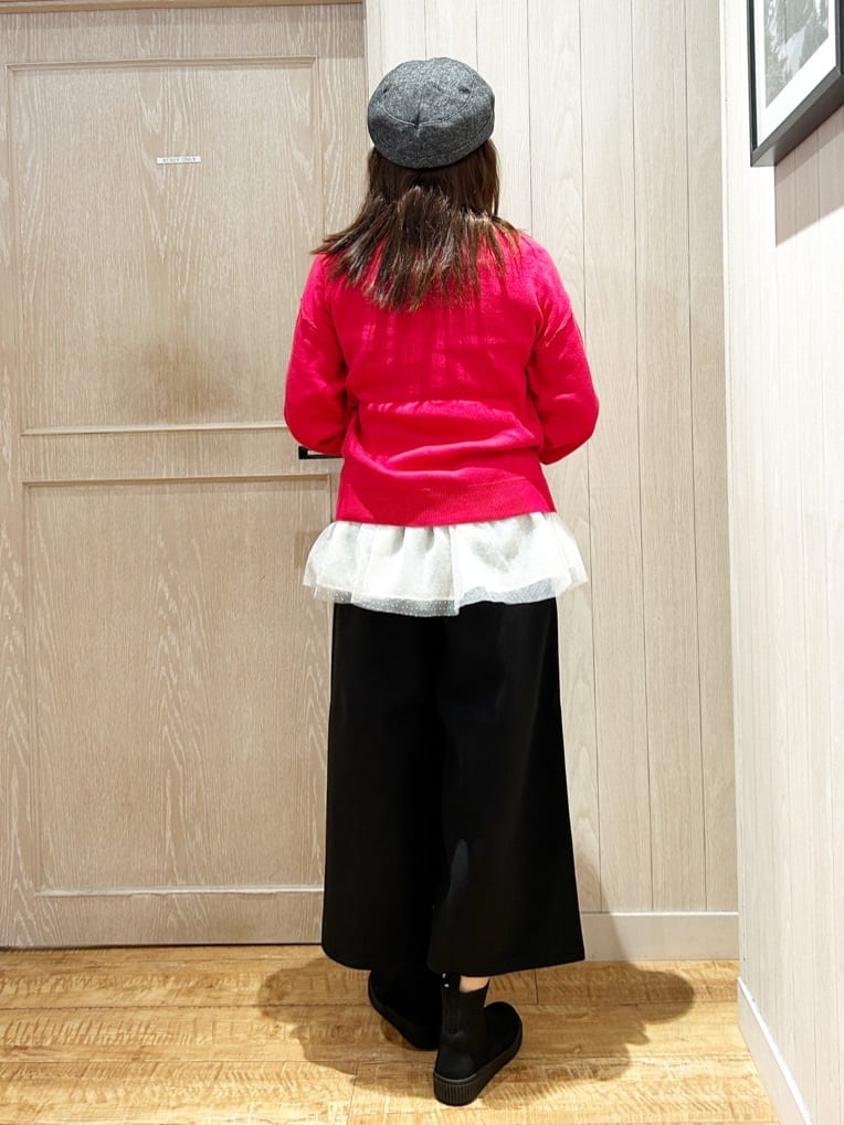 yukaさんの「SHOO･LA･RUE｜裾フリルレイヤードトップス」を使ったコーディネート