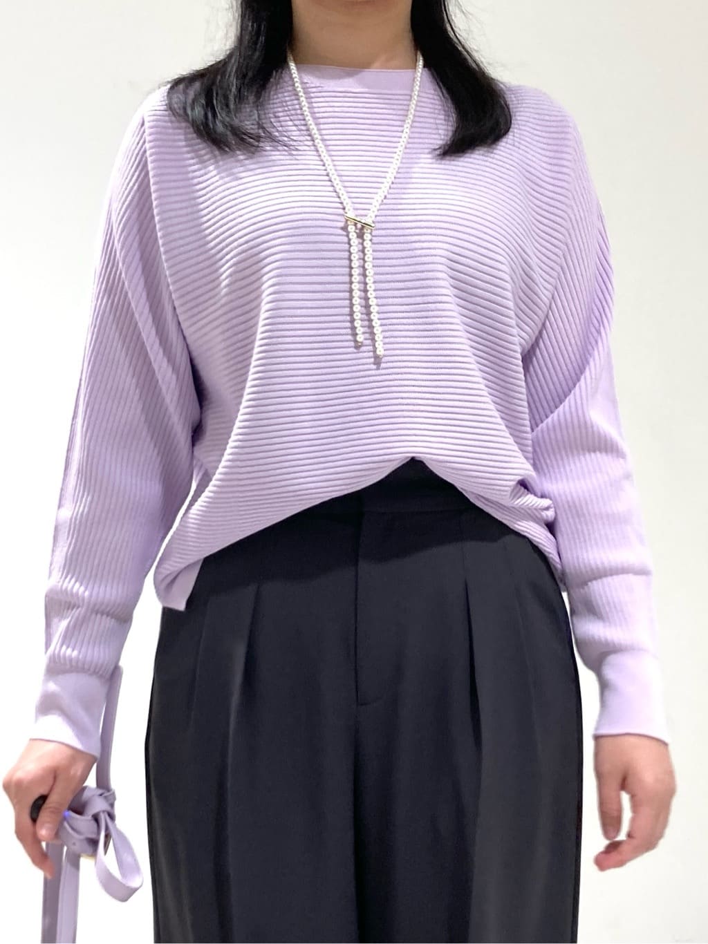 momokoさんの「INDIVI｜ミンク調フェイクファージレ」を使ったコーディネート