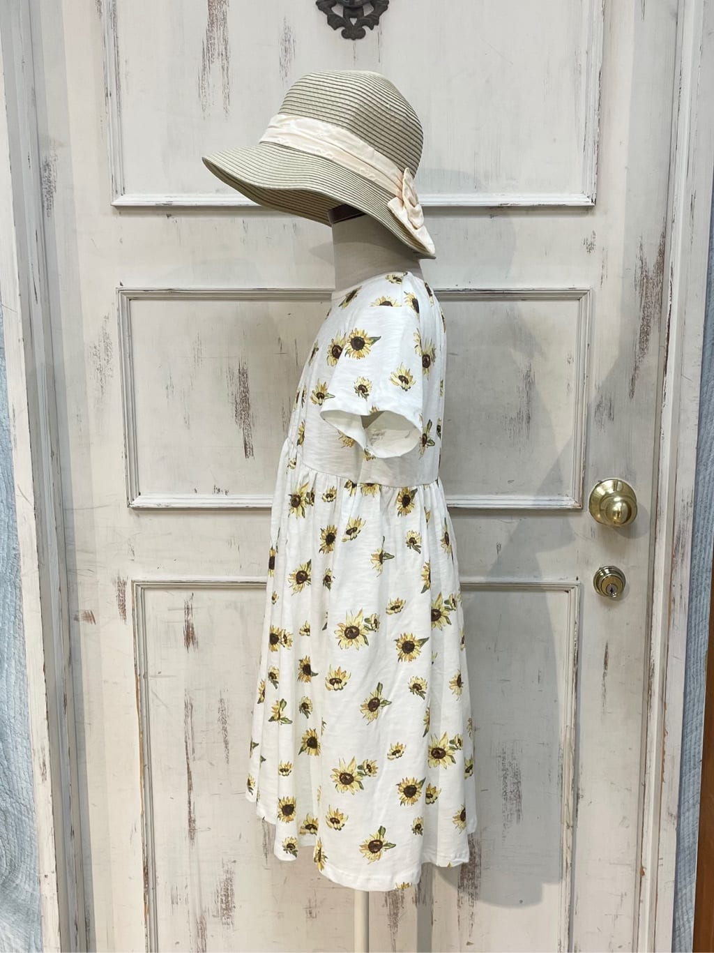なつさんの「SHOO･LA･RUE｜【100-150cm】アソート総柄カットワンピース」を使ったコーディネート