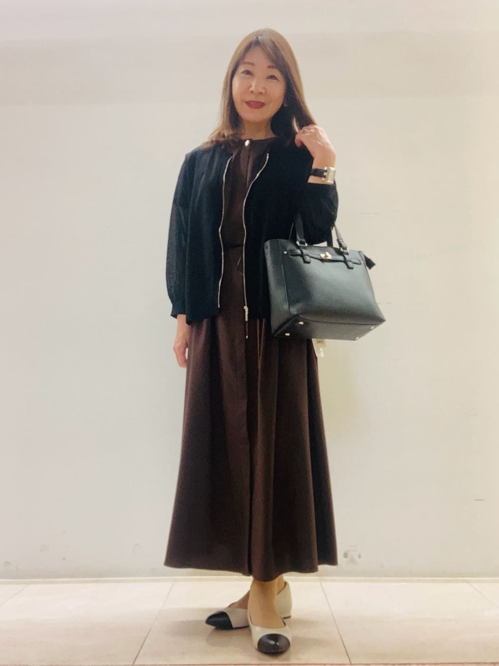 kurodaさんの「Reflect｜カットワークレーススリーブワンピース」を使ったコーディネート