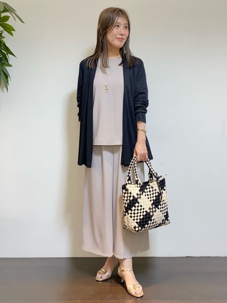 tomoさんの「UNTITLED｜◆【接触冷感/UV機能/遮熱】ジャージカーディガン」を使ったコーディネート