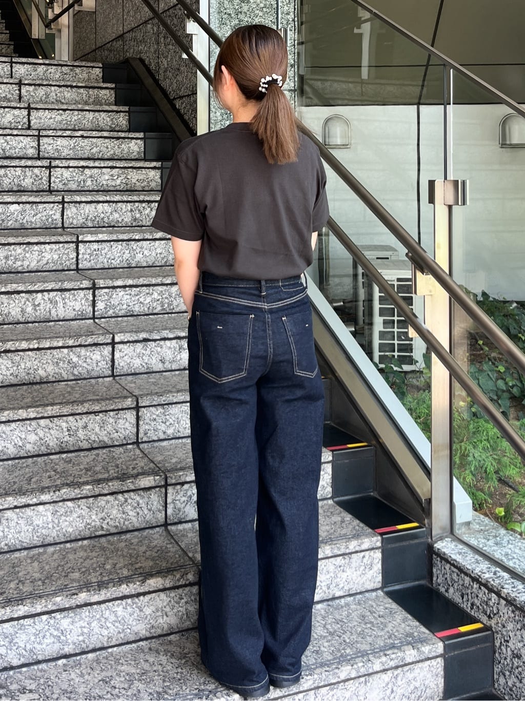 HANNAさんの「OPAQUE.CLIP｜ロックTシャツ別注アソート【GREEN DAY／METALLICA／THE BEATLES】」を使ったコーディネート