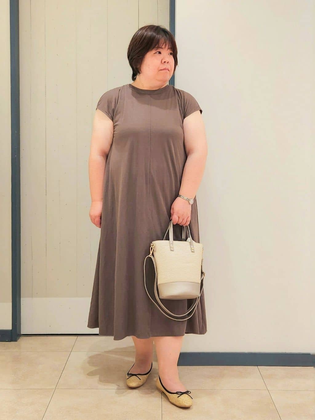 minoriさんの「grove｜ブレード巾着2WAYトート」を使ったコーディネート