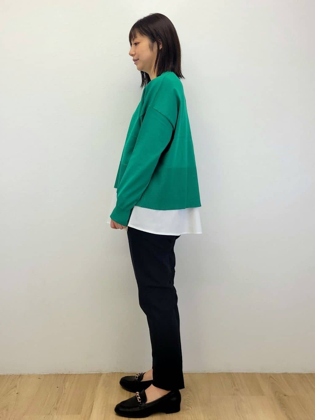 LISAさんの「OPAQUE.CLIP｜《ツインセット》リラクシーサイドスリットニット&times;ドッキングタンク【洗濯機洗い可】」を使ったコーディネート