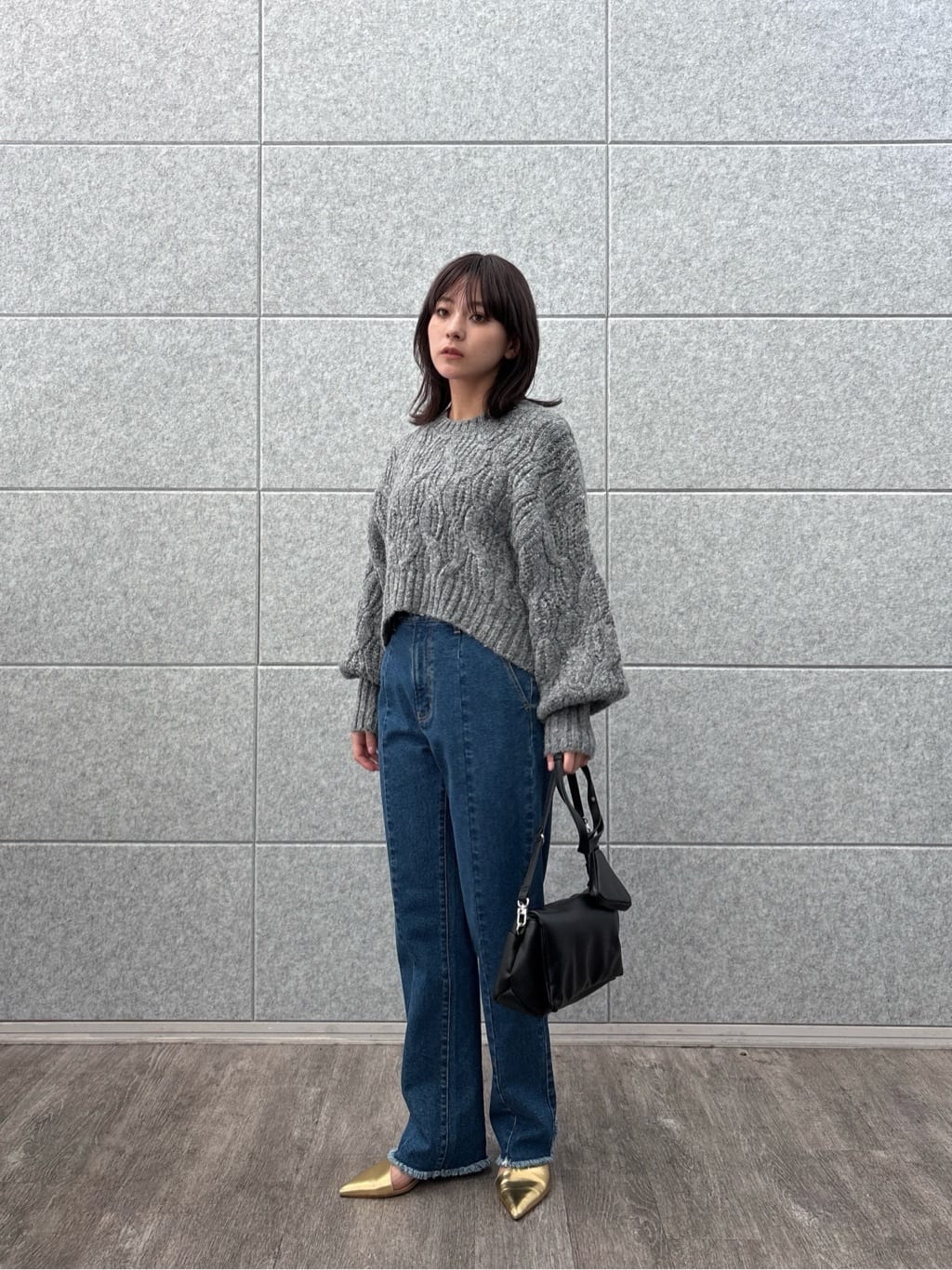 erikaさんの「INDIVI｜センターピンタックデニム」を使ったコーディネート