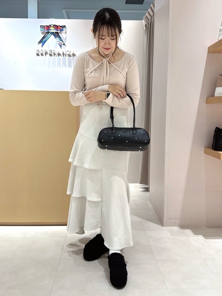 neinaさんの「ESPERANZA｜ふわもこボアサボ」を使ったコーディネート
