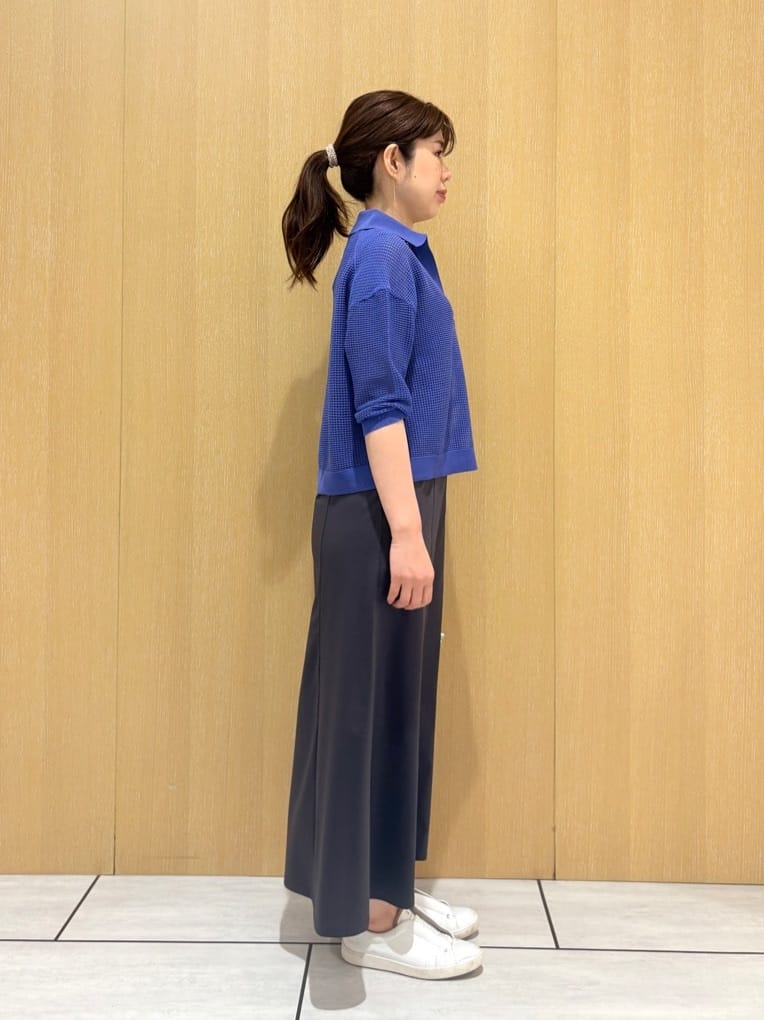 CHISATOさんの「UNTITLED｜メタリックメッシュトート」を使ったコーディネート