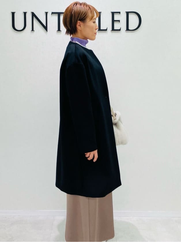 yukiさんの「UNTITLED｜【ウエストゴム/洗える】サテンナロースカート」を使ったコーディネート