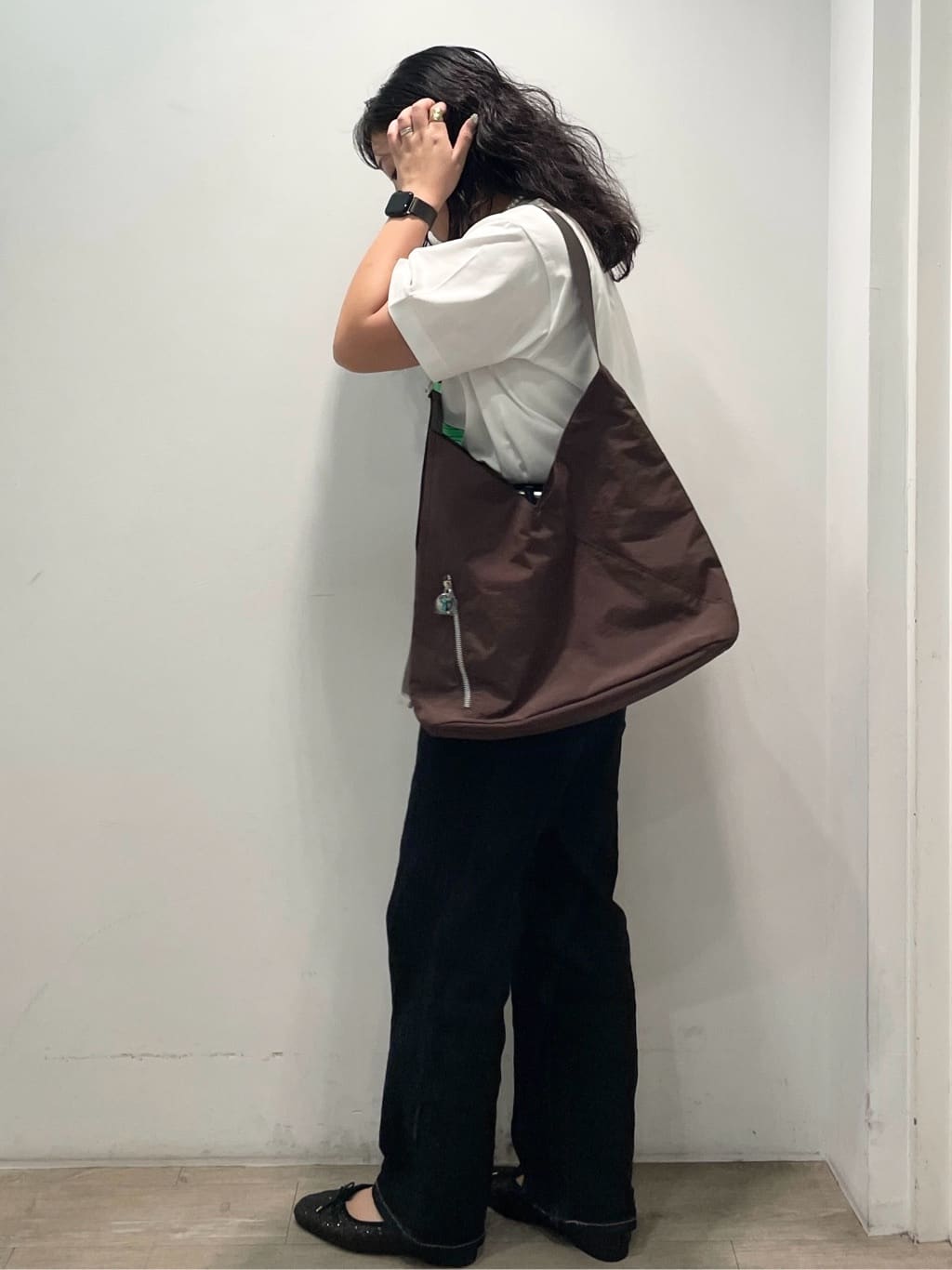 sumicaさんの「OPAQUE.CLIP｜【Pontre Studio／ポンレストゥディオ】別注グラフィックTシャツ」を使ったコーディネート