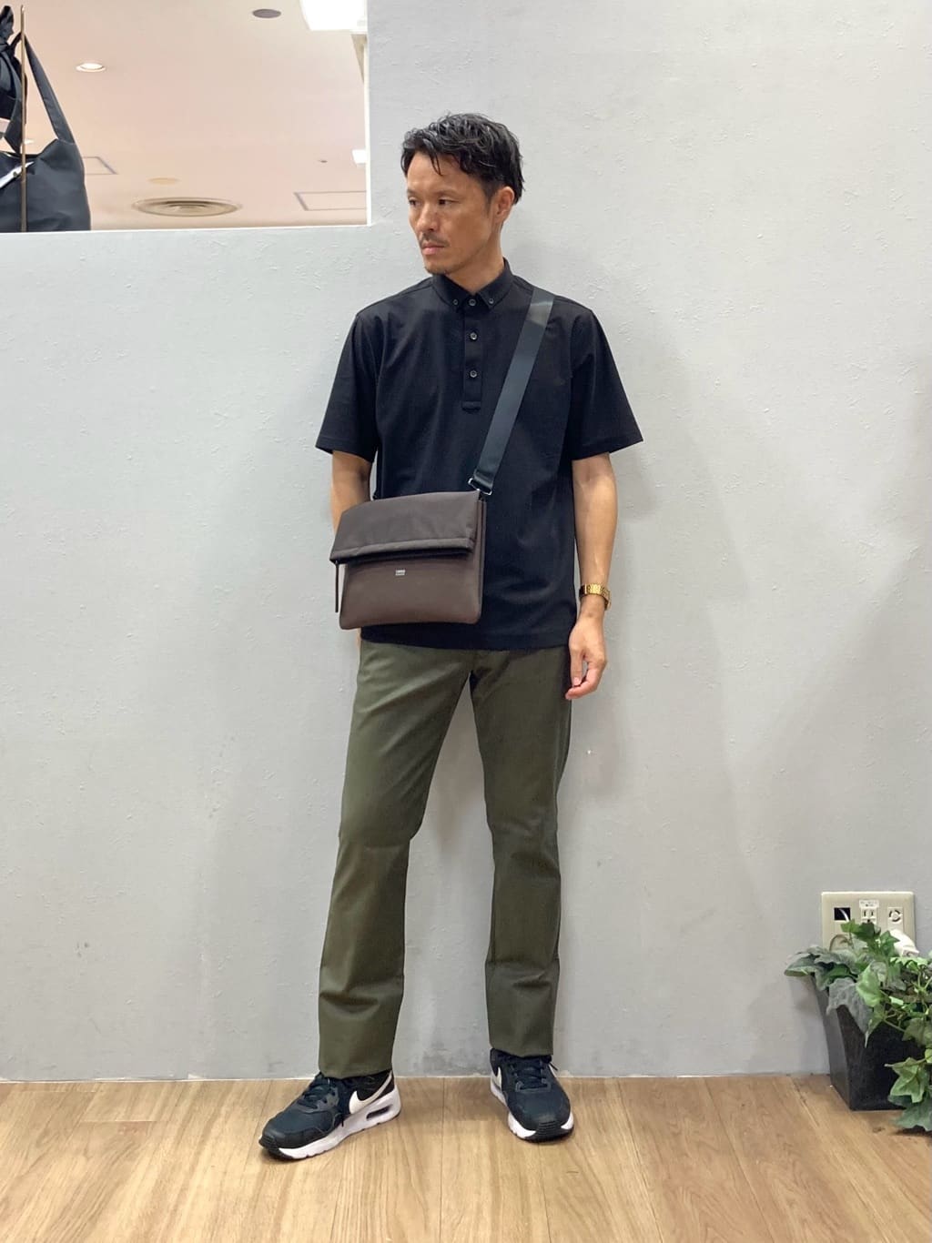 シュンさんの「TAKEO KIKUCHI｜【COOL CITY WEAR】エアートール ポロシャツ /接触冷感・通気性」を使ったコーディネート