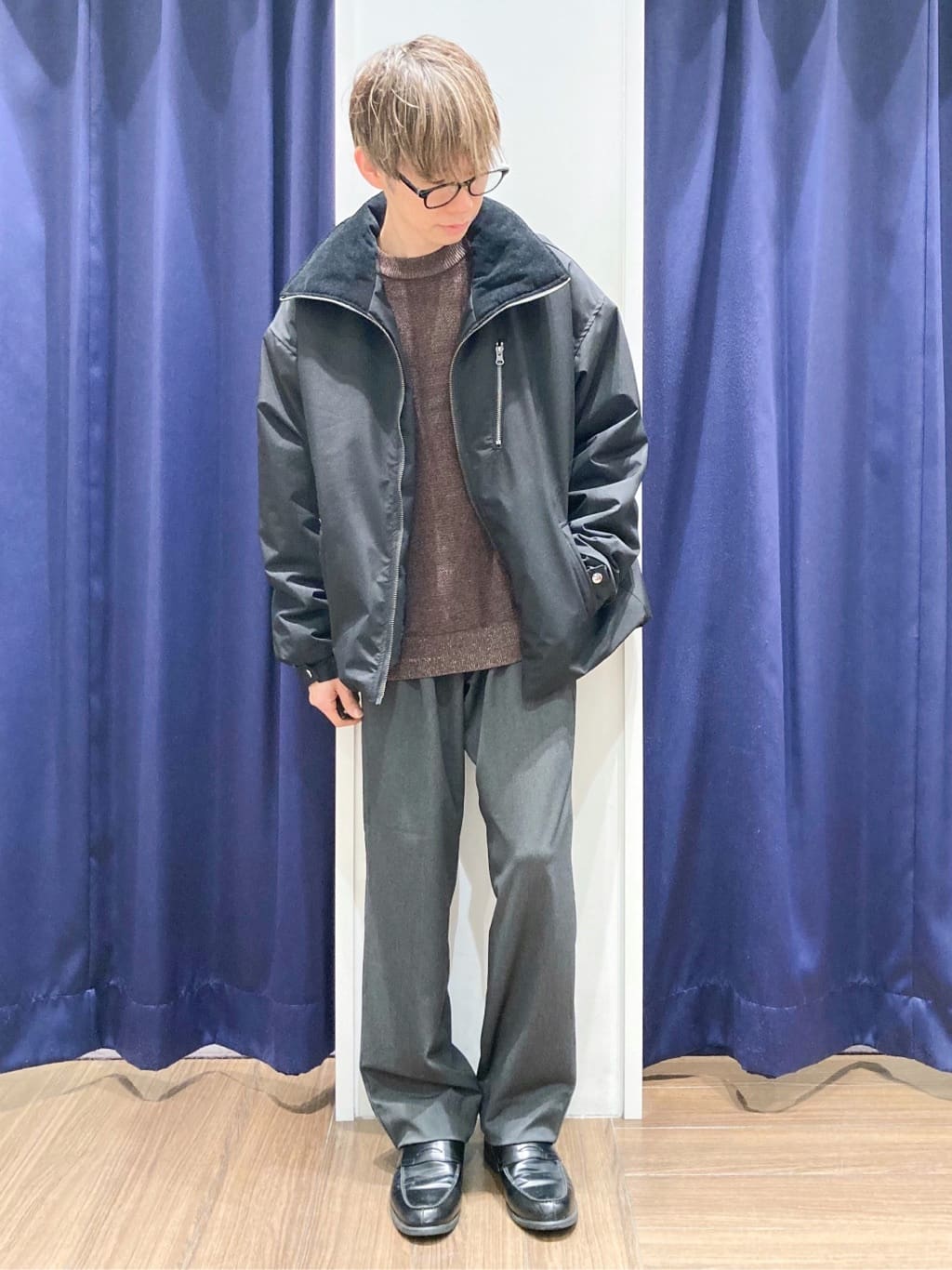 つーじーさんの「THE SHOP TK｜【大人の上品カジュアルを叶える】ハグするニット 洗濯機OK／6色展開」を使ったコーディネート