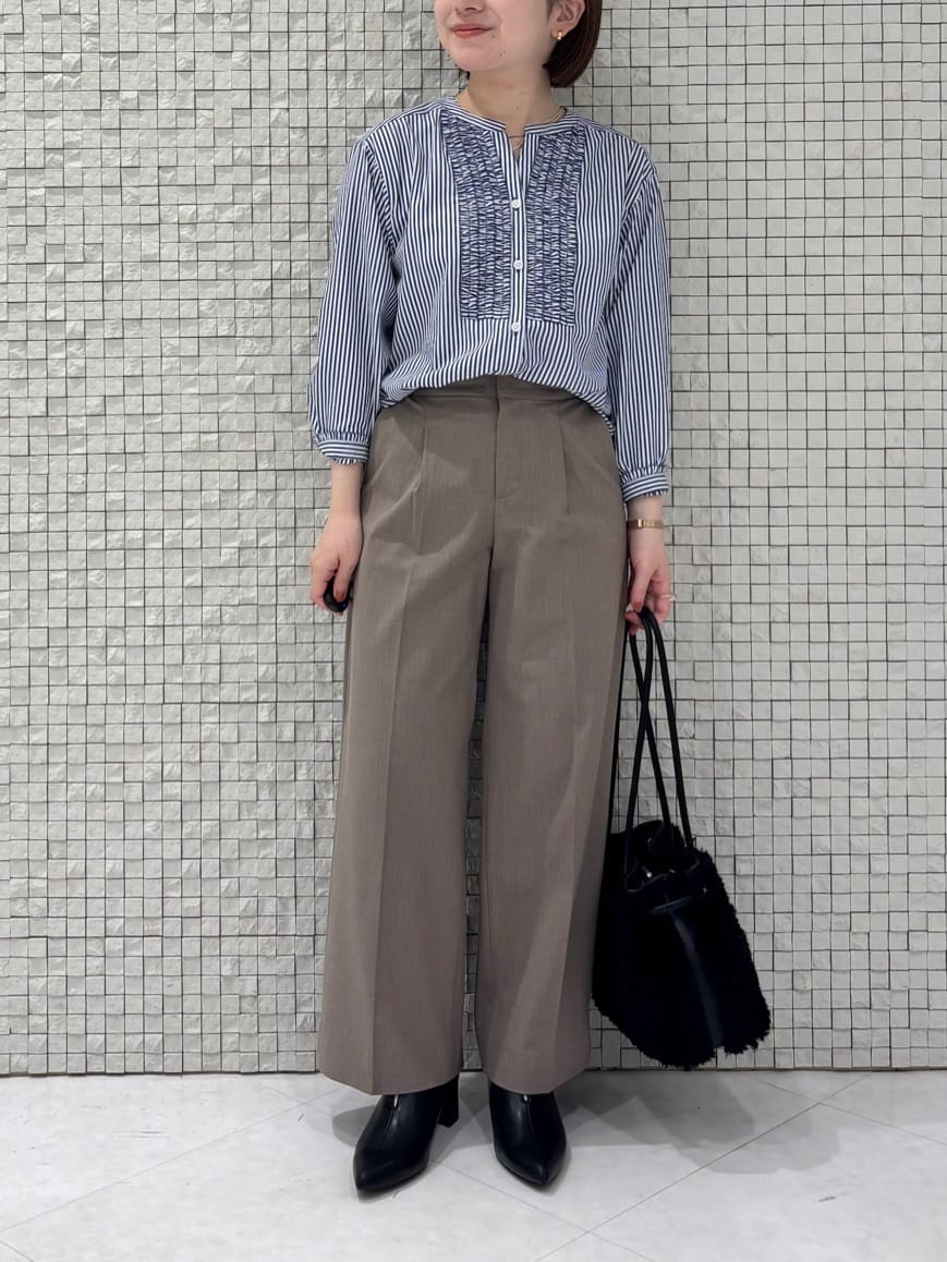 sakuさんの「INDIVI｜【UVケア】プリントフォトロングTシャツ」を使ったコーディネート