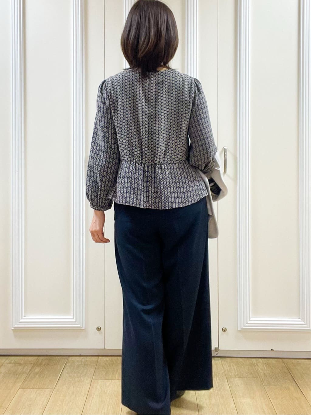 めいさんの「Reflect｜【透けない】フルレングスワイドストレートパンツ」を使ったコーディネート