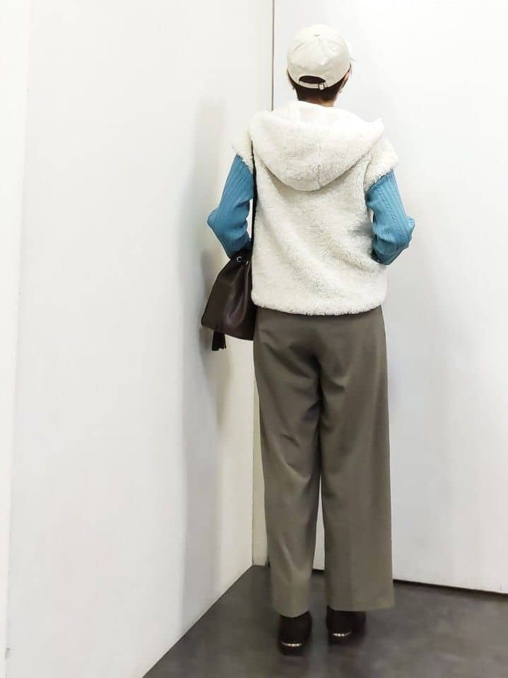 やまちゃんさんの「grove｜【名品アウター/3WAY・はっ水】ボアライナー付マウンテンパーカ」を使ったコーディネート