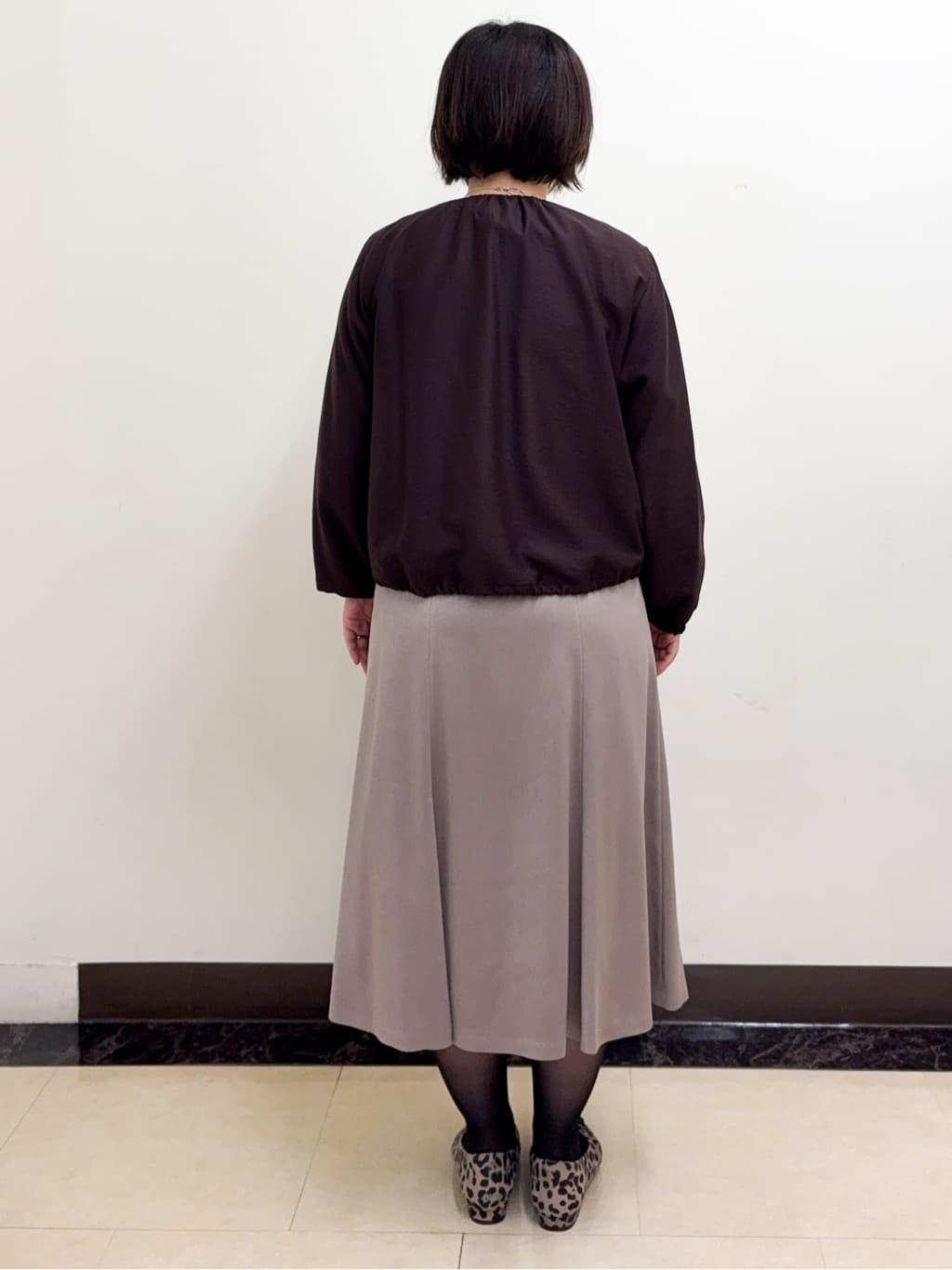 ミヨさんの「Reflect｜【ライトアウター／ゆったり羽織れる／気軽な羽織りに◎】ライトブルゾン」を使ったコーディネート