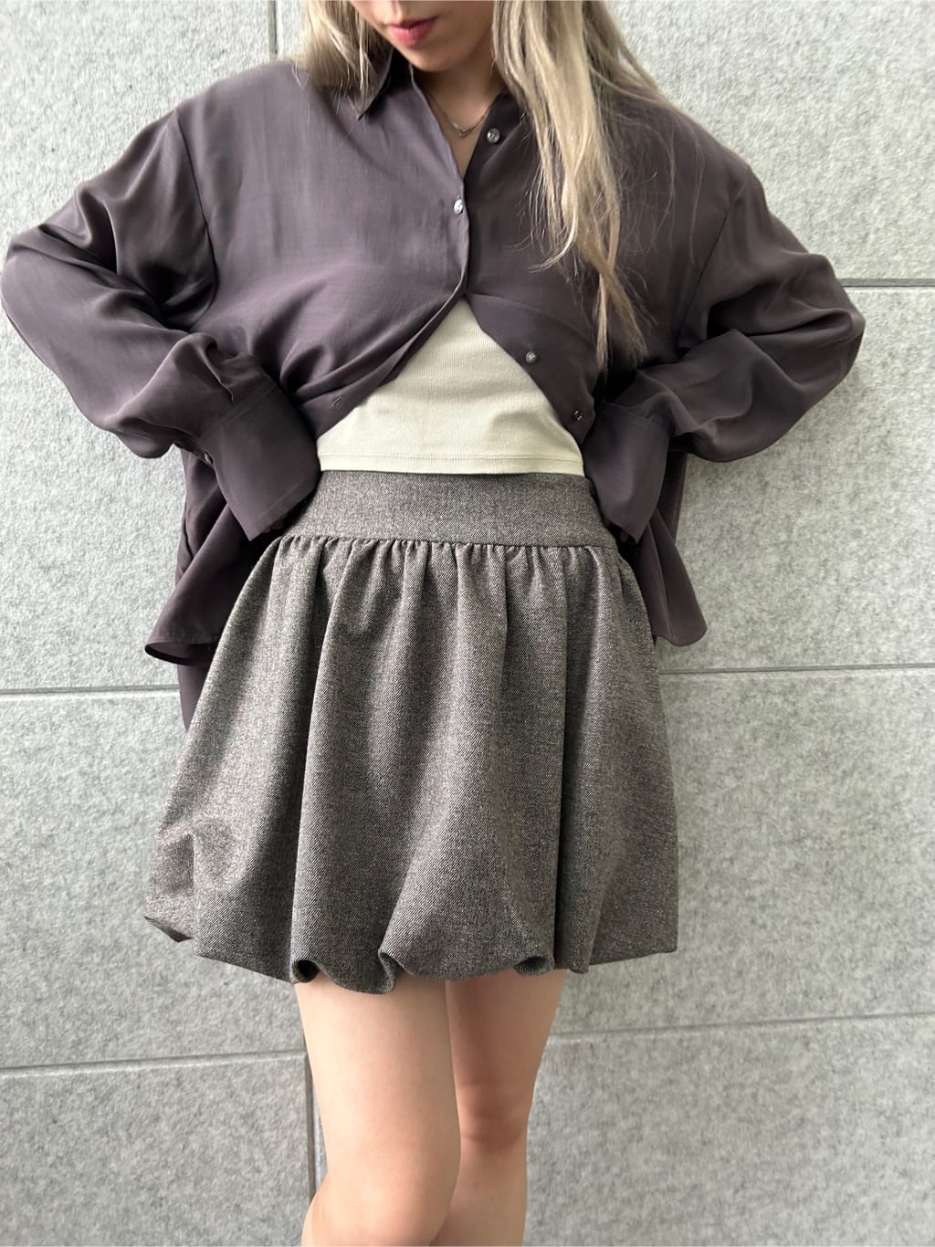honoka Aさんの「CODE A｜oversize float shirts」を使ったコーディネート