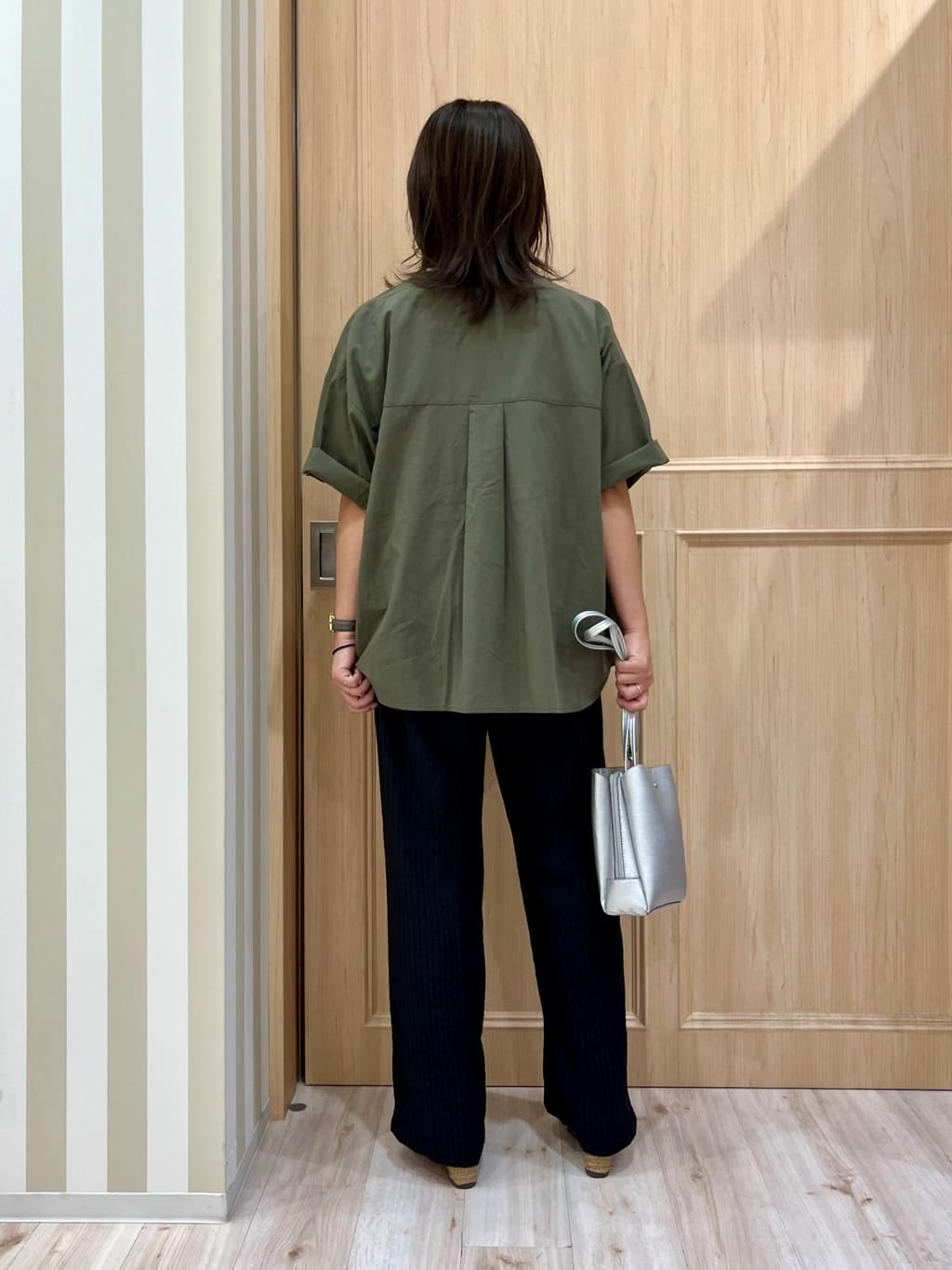 Kyokoさんの「SHOO･LA･RUE｜【S-LL/ひんやり/UV】選べる6柄でそれぞれ欲しくなる プリントTシャツ」を使ったコーディネート