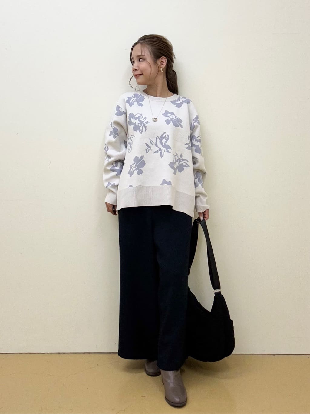 shioさんの「SHOO･LA･RUE｜【S-LL】オンとオフどちらにも使える 軽量なノーカラーブルゾン」を使ったコーディネート