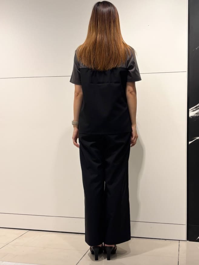 シオンさんの「COUP DE CHANCE｜【手洗い可】レイヤード風カットソー」を使ったコーディネート